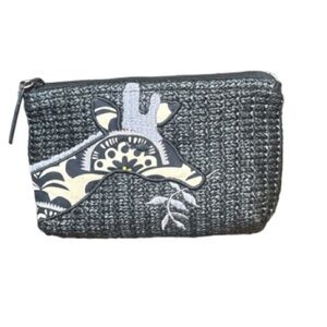 Vera Bradley Fanfare Giraffe cosmetic bag